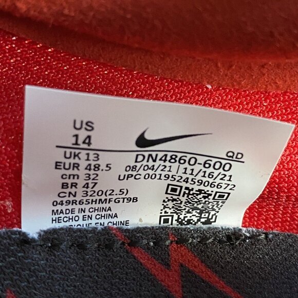 Nike ZoomX‎ DragonFly Bowerman Red Track & Field Spikes DN4860-600 Men’s Size 14 main image 8